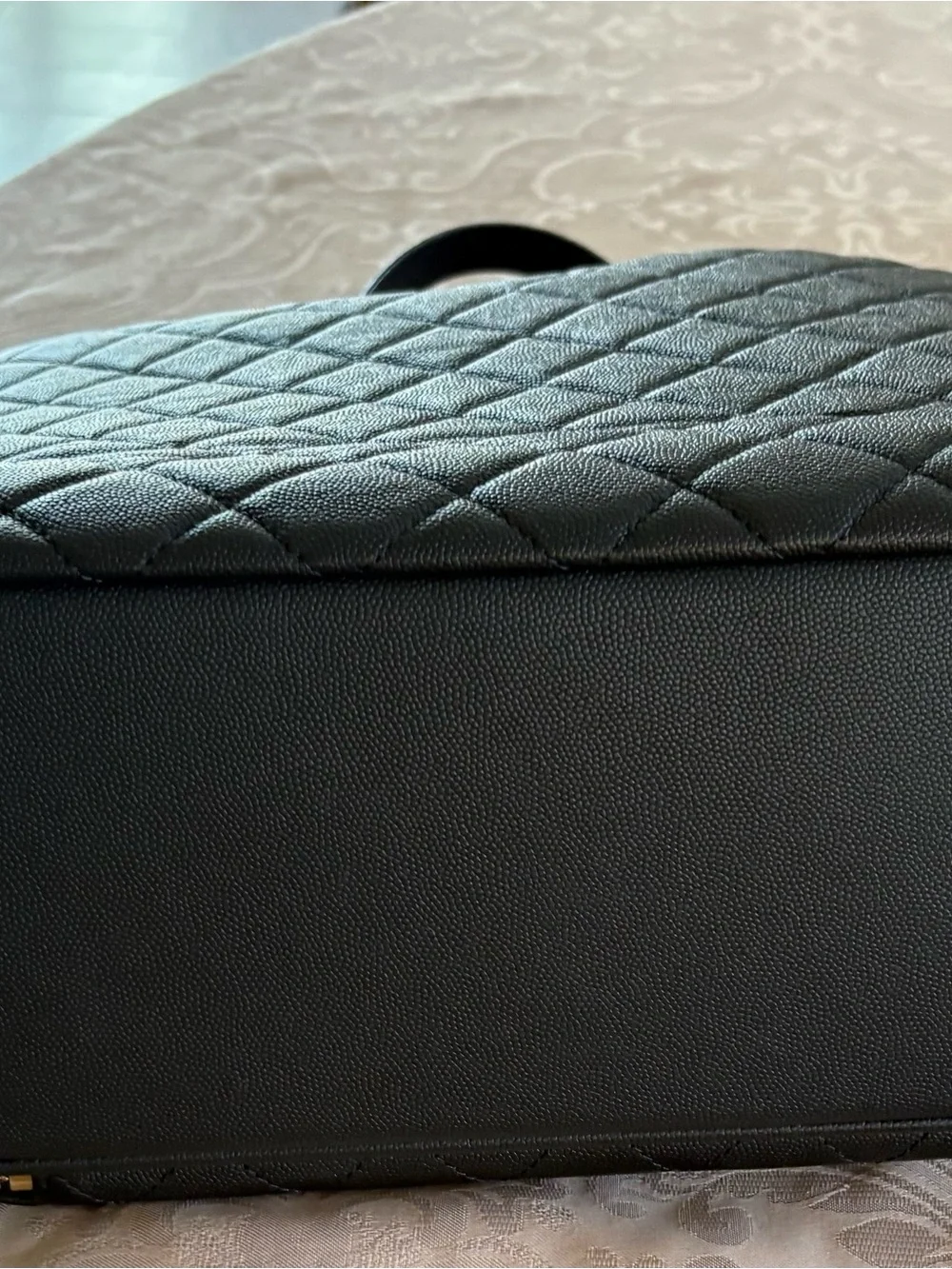 Chanel caviar tote